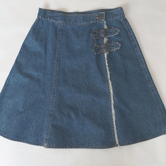 Vintage denim skirt - Picture 2 of 2